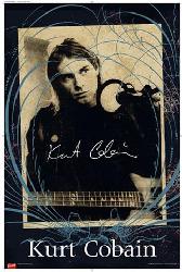 Poster - Kurt Cobain Enmarcado de laminas